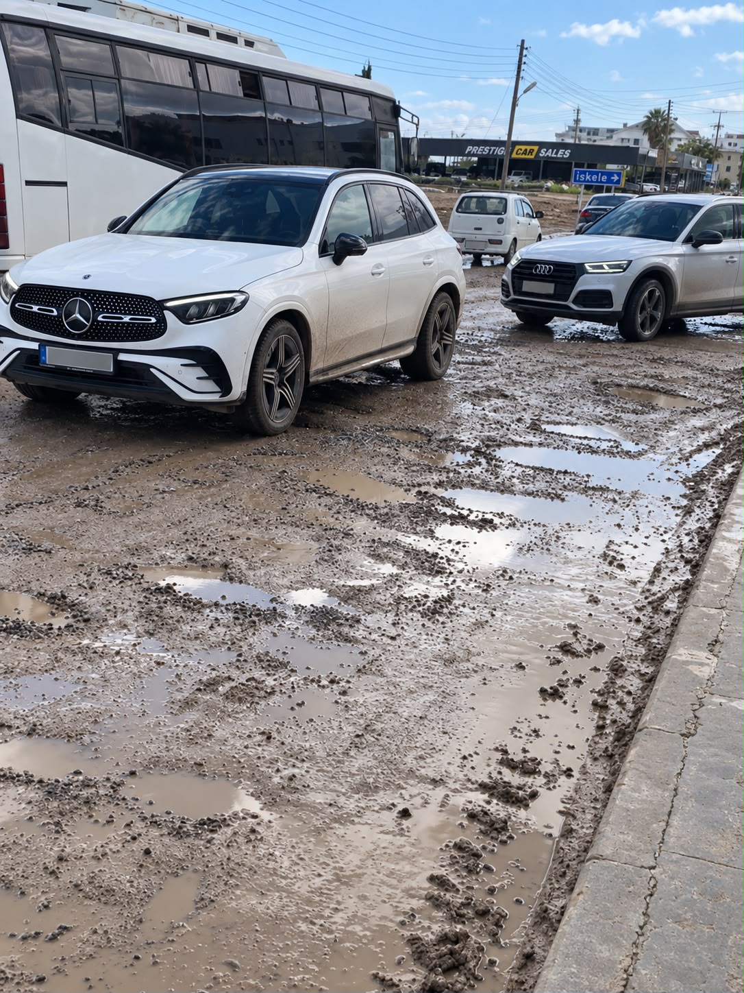 Luxury cars and deteriorating public infrastructure in Northern Cyprus