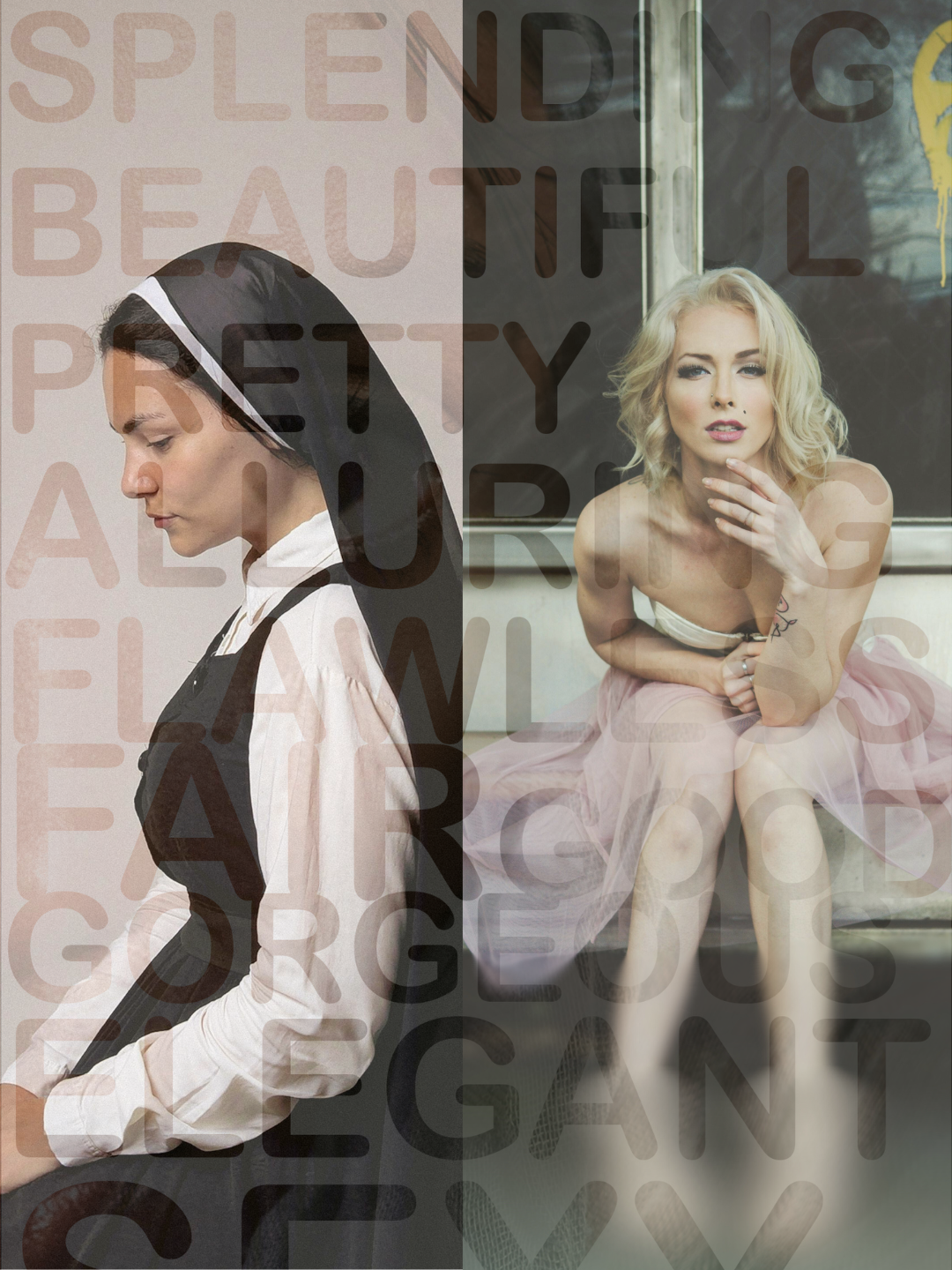 Madona and a Nun